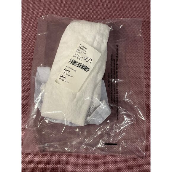 superdown Jax Tights in White One Size Womens Heart Pantyhose Fishnets Nylons - Picture 3 of 3